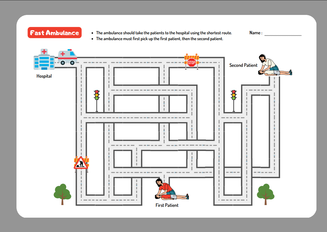 Preview mockup of the printable worksheet bundle showing colorful activity pages